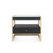 Elton 1-Drawer Side Table, Black