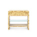 Emil 1-Drawer Side Table, Burl
