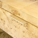 Emil 1-Drawer Side Table, Burl