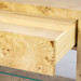 Emil 1-Drawer Side Table, Burl