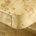 Emil 2-Drawer Side Table, Burl