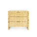 Emil 3-Drawer Side Table, Burl