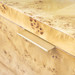 Emil 3-Drawer Side Table, Burl