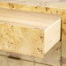 Emil 3-Drawer Side Table, Burl