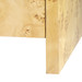 Emil 3-Drawer Side Table, Burl