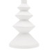 Ernst Lamp  Without Shade, Plaster White