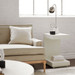 Essential Side Table, Chiffon White