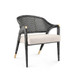 Edward Lounge Chair, Jet Black