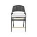 Edward Counter Stool, Jet Black