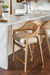 Edward Counter Stool, Natural