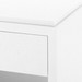 Fedor 2-Drawer Side Table, Chiffon White