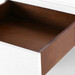 Fedor 2-Drawer Side Table, Chiffon White
