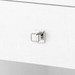Fedor 2-Drawer Side Table, Chiffon White