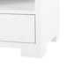 Fedor 2-Drawer Side Table, Chiffon White