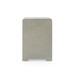 Fedor 2-Drawer Side Table, Moss Gray Tweed