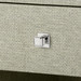 Fedor 2-Drawer Side Table, Moss Gray Tweed