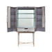 Florian Tall Bar Cabinet, Gray