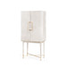 Florian Tall Bar Cabinet, Snow