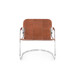 Frank Lounge Chair, Gingerbread Brown