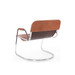 Frank Lounge Chair, Gingerbread Brown