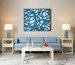 Formosa Lamp Without Shade, Smoke Blue