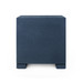 Frances 2-Drawer Side Table, Deep Navy
