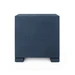 Frances 2-Drawer Side Table, Deep Navy