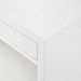 Frances 2-Drawer Side Table, Chiffon White