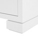 Frances 2-Drawer Side Table, Chiffon White