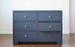 Frances Extra Large 6-Drawer, Deep Navy