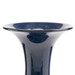 Flare Vase, Deep Blue and White