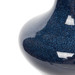 Flare Vase, Deep Blue and White