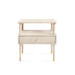 Gabriel 1-Drawer Side Table, Sand