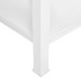 Harlow 1-Drawer Side Table, White Pearl