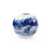 Hatch Vase, Blue and White