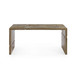 Hollis Coffee Table, Antique Brass