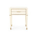 Hunter 2-Drawer Side Table, Ivory
