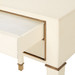 Hunter 2-Drawer Side Table, Ivory