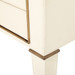 Hunter 2-Drawer Side Table, Ivory