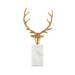 Hart Statue, Gold Leaf