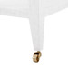 Isadora Side Table, Chiffon White