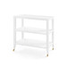 Isadora Console Table, Chiffon White