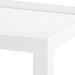 Isadora Console Table, Chiffon White