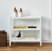 Isadora Console Table, Chiffon White
