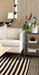 Isadora Console Table, Navy Blue