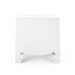 Jacqui 3-Drawer Side Table, Chiffon White