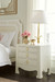 Jacqui 3-Drawer Side Table, Chiffon White