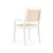 Jansen Arm Chair, Eggshell White