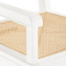 Jansen Arm Chair, Eggshell White