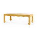 Jaques Coffee Table, Antique Brass